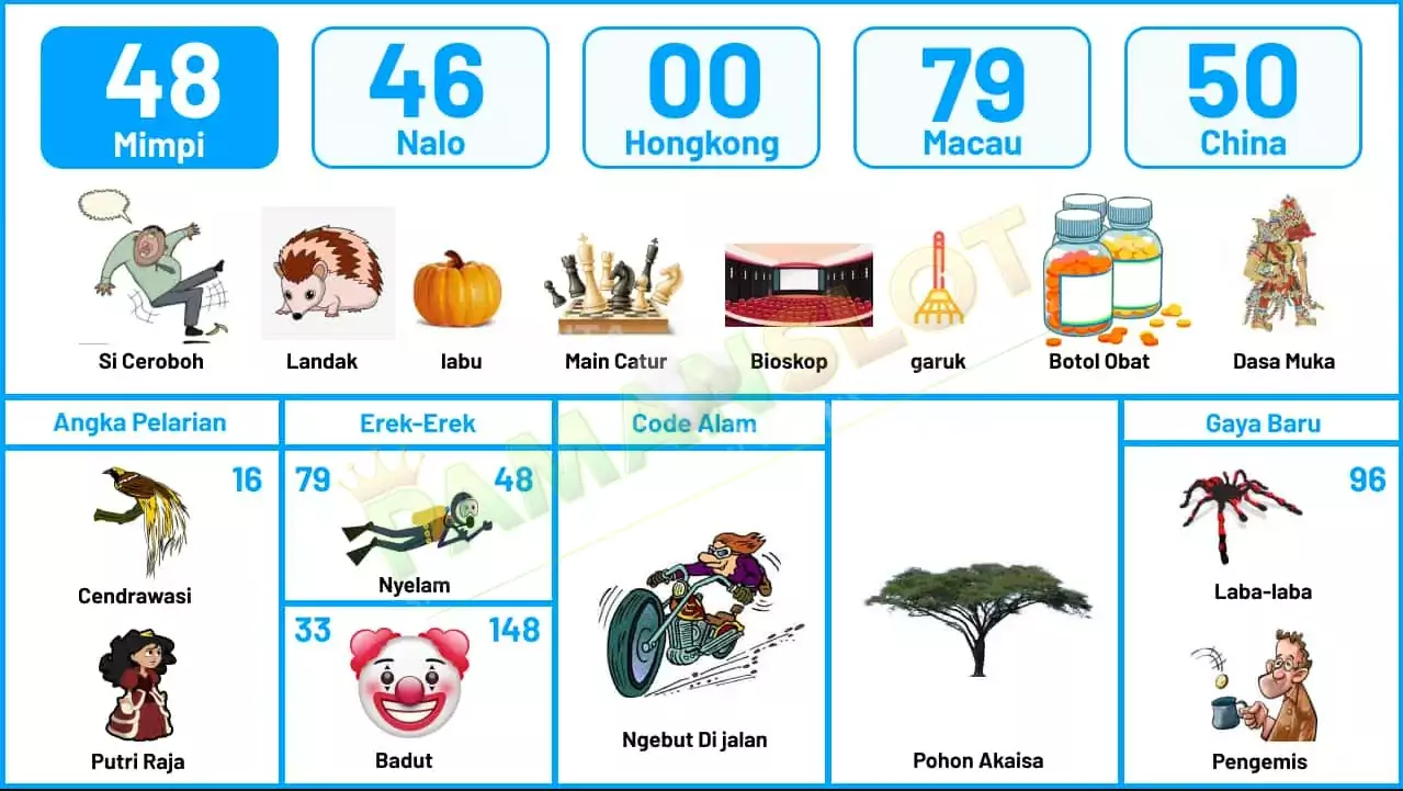 buku mimpi erek erek togel 48